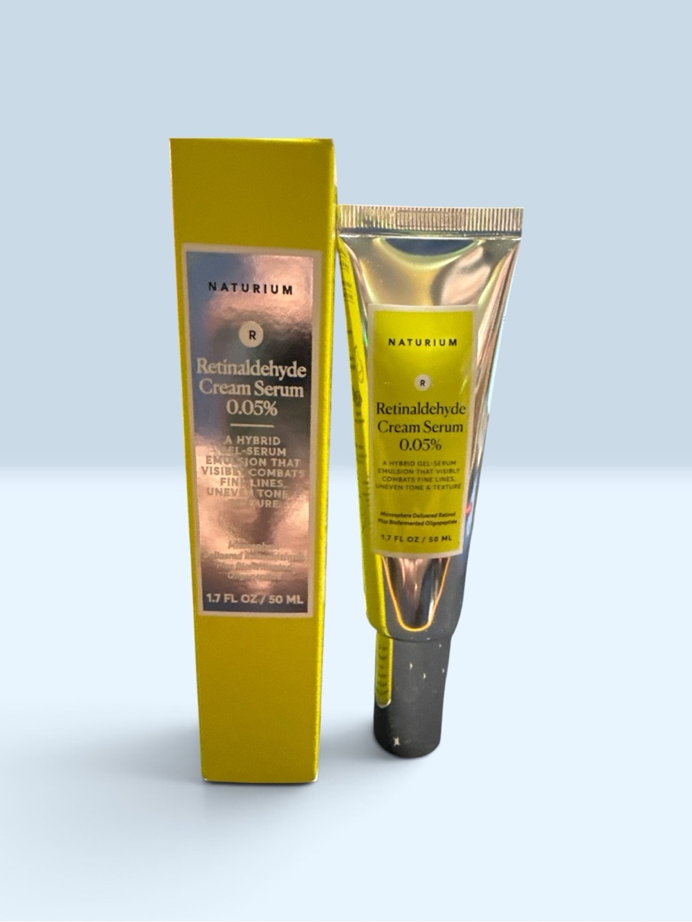 Naturium Retinaldehyde Cream Serum 0.05% — Yellow